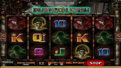 Phantom Cash ilmainen kasino kolikkopeli Microgaming Video Esikatselu