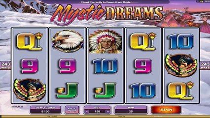 Mystic Dreams ilmainen kasino kolikkopeli Microgaming Video Esikatselu
