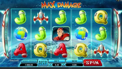 Max Damage ilmainen kasino kolikkopeli Microgaming Video Esikatselu
