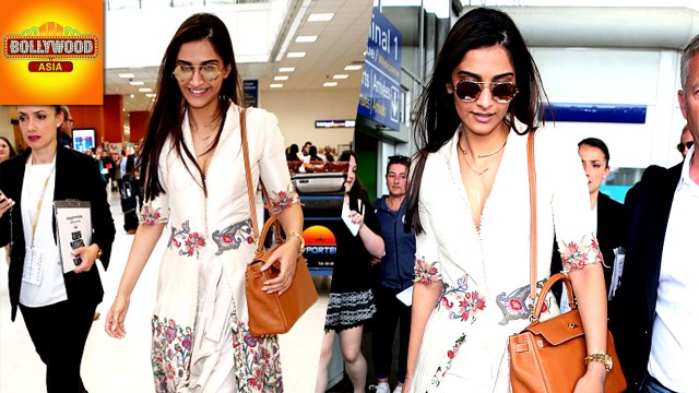 Sonam Kapoor Arrives For Cannes Film Festival 2016 | Bollywood Asia