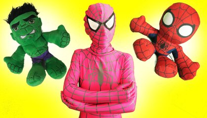 Pink Spidergirl Pregnant Has Twins! Spider Baby Hulk Baby -  Superhero Movie in Real Life (1080p 60fps)