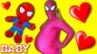 PINK SPIDERGIRL PREGNANT vs SPIDERMAN In Real Life! Superhero movie fun. IRL - SHMIRL (1080p)