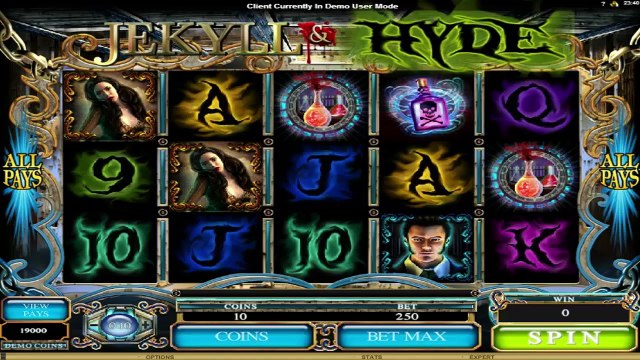 Jekyll & Hyde ilmainen kasino kolikkopeli Microgaming Video Esikatselu