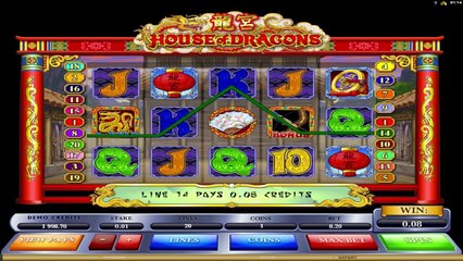 House of Dragons ilmainen kasino kolikkopeli Microgaming Video Esikatselu