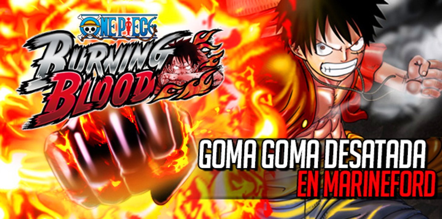 One Piece Burning Blood - Goma Goma en Marineford