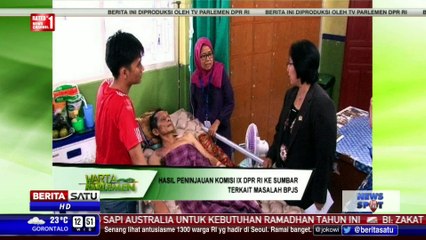 Hasil Peninjauan Komisi IX DPR ke Sumbar Terkait Masalah BPJS