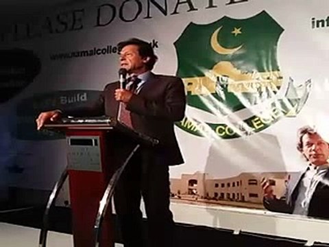 comparison between pakistan n Singapore- Imran khan Speech at fundraising dinner at Manchester
