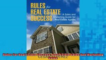 READ FREE Ebooks  Rules For Real Estate Success Real Estate Sales And Marketing Guide Free Online