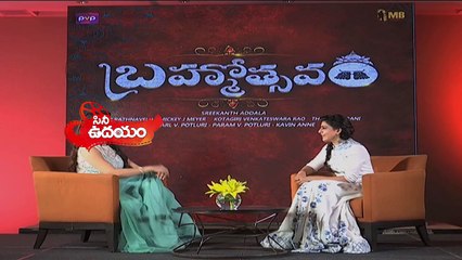 Special Interview with Samantha on Brahmotsavam Movie - CineUdayam