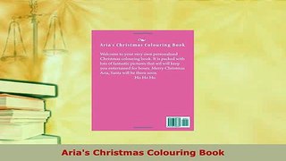 Download  Arias Christmas Colouring Book Read Online