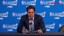 Erik Spoelstra Postgame Interview - Heat vs Raptors - Game 7 - May 15, 2016 - 2016 NBA Playoffs