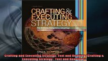 READ book  Crafting and Executing Strategy Text and Reading Crafting  Executing Strategy  Text Online Free