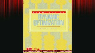 READ book  Elements of Dynamic Optimization Full Free