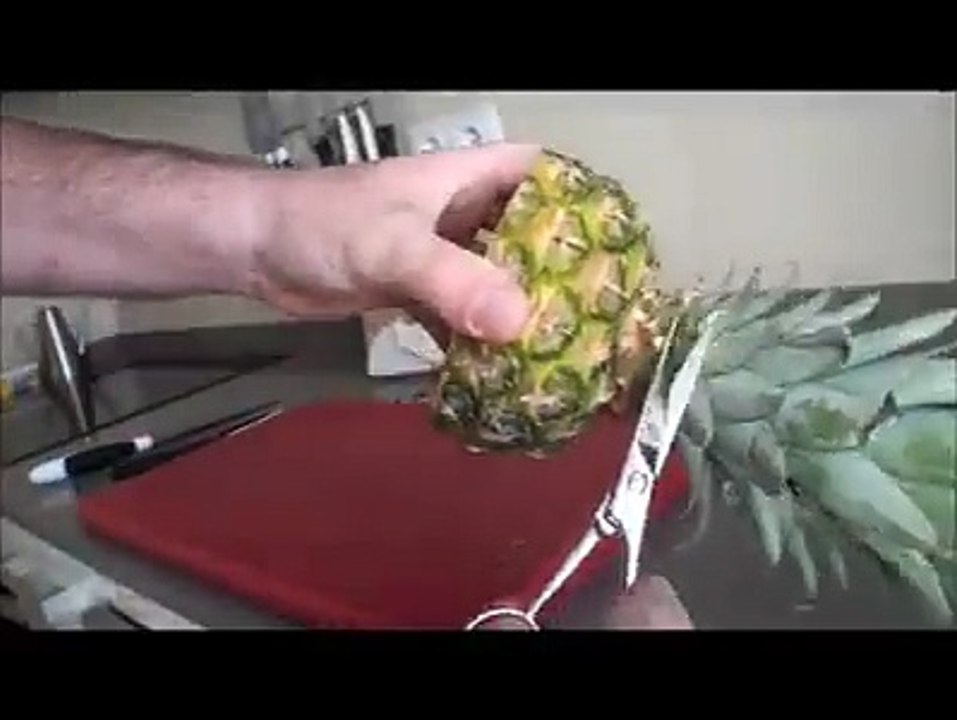 Comment faire un perroquet avec un ananas