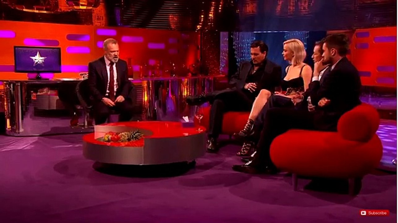 Donald Trump being commented on by Jennifer Lawrence  Johnny Depp 05.13.2016