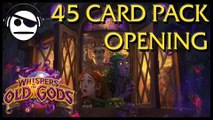 Hearthstone | Whispers of The Old Gods | 45 Card Pack Opening