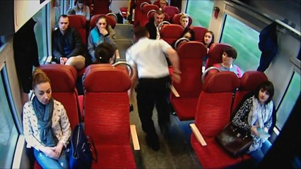 Le chauffeur d'un train prévient qu'un accident va avoir lieu en 3 secondes
