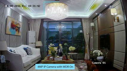 Comparison of I81FB with WDR On and Off -Annke 4MP Camera PoE NVR Security System