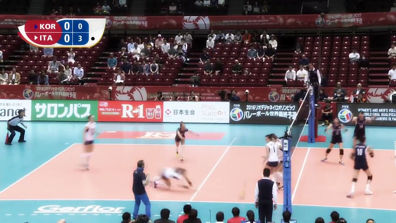[2016 Olympic Qualifications] Kim Yeon Koung Highlight:  Korea vs Italy
