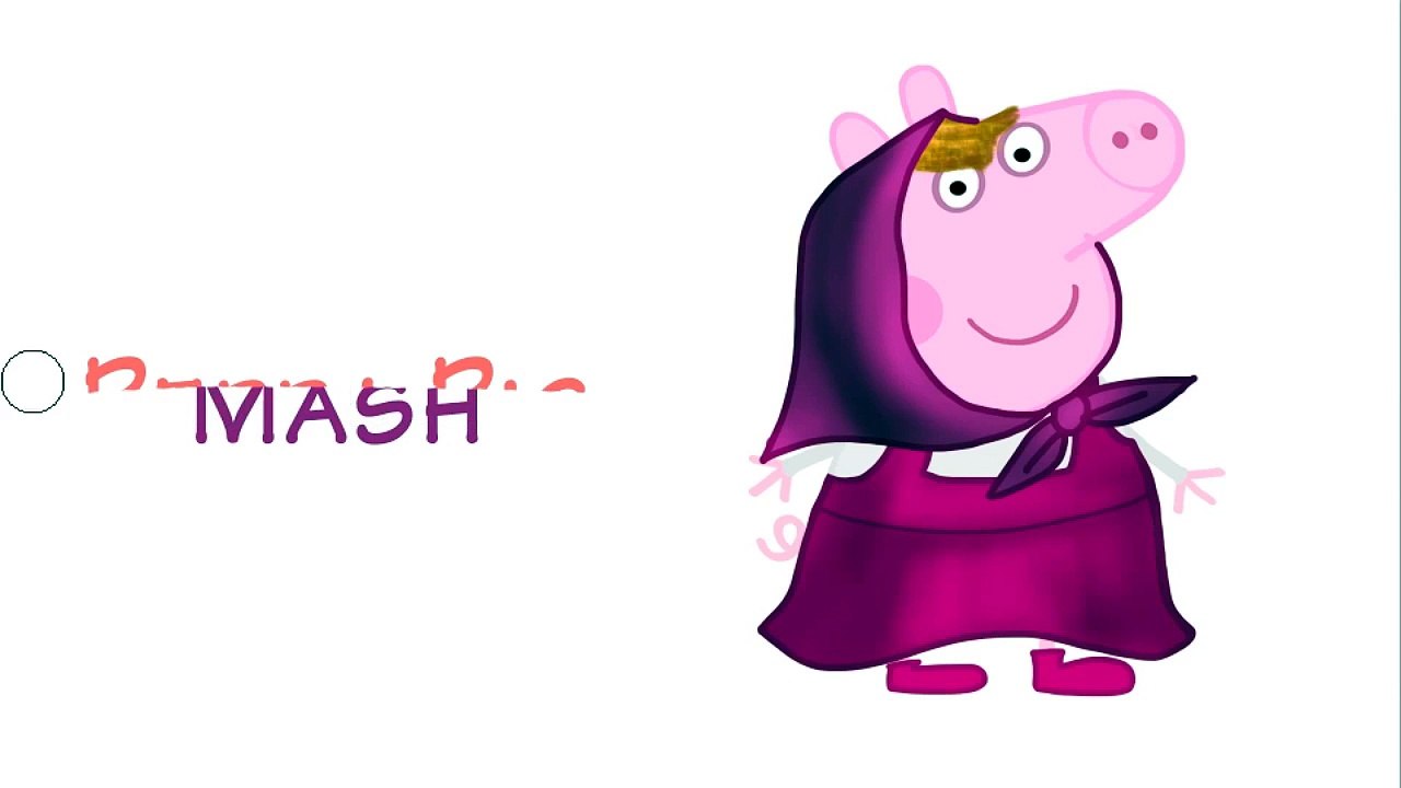 PEPPA LOVES MASHA! Peppa Pig en español Masha and the Bear - FUNNY Transform for Kids & Children