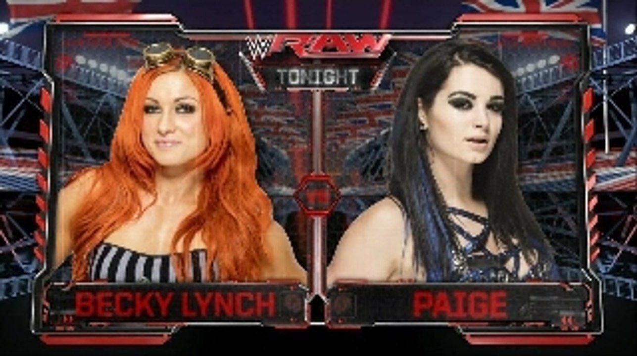 Paige vs Becky Lynch NXT TakeOver: Fatal 4-Way  Dark Match