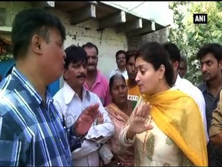 BJP MP who fell into drain admitted to hospital