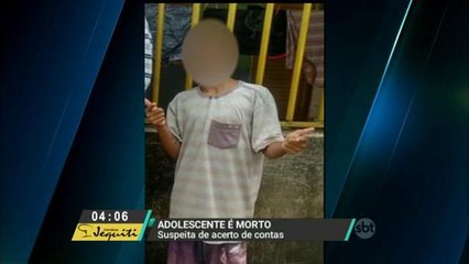 Adolescente é morto em possível `acerto de contas´ no Rio de Janeiro