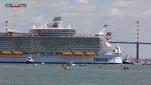 ابحار أكبر سفينة سياحية في العالم