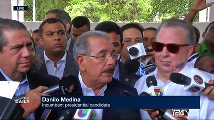 Dominican Republic politics: partial results of the presidential election