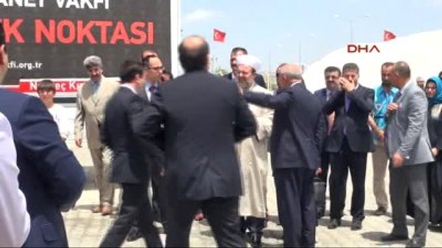 Kilis'te Bulunan Diyanet İşleri Başkanı Görmez'den Işid'e Tepki