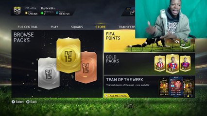 FIFA 15 PACK OPENING WITH A GIRL - BEST PACKS