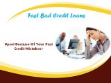 Urgent Bad Credit Loans- To Satisfy The Fiscal Demands Of Low Creditors