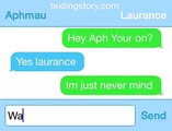 Aphmau And Laurance Secret Text.......