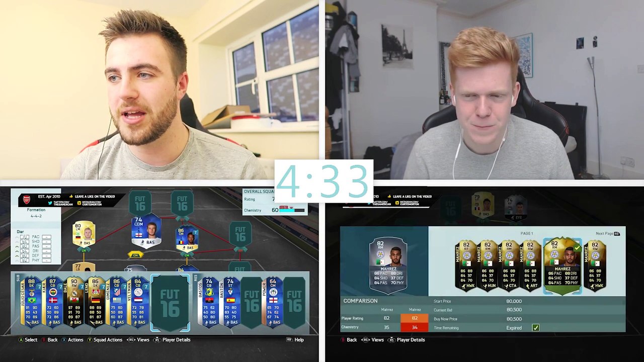 FIFA 16 7 MINUTE SQUAD BUILDER vs JACK54HD W  INSANE TOTS DEMBELE! BEST TOTS I VE USED SO FAR!