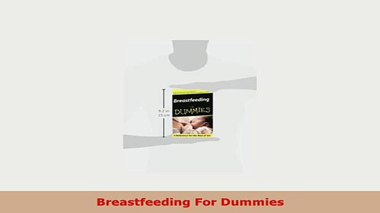 PDF  Breastfeeding For Dummies Read Full Ebook