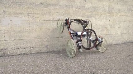 Duvara tırmanan robot