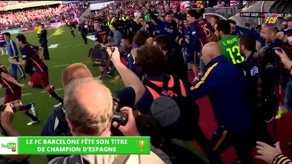 Zap Foot du 16 mai: le Barca fête son titre, la superbe madjer d'un joueur de Malmö, quand Franck Ribery chante Champs Elysées