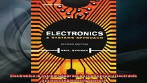 Downlaod Full PDF Free  Electronics A Systems Approach 2nd Edition Electronic Systems Engineering Series Free Online