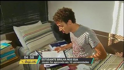 Estudante carioca é aprovado em dez universidades americanas