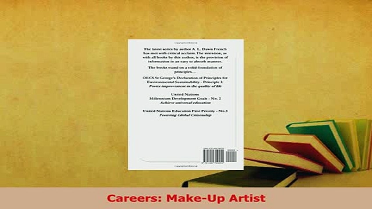 PDF  Careers MakeUp Artist Download Full Ebook