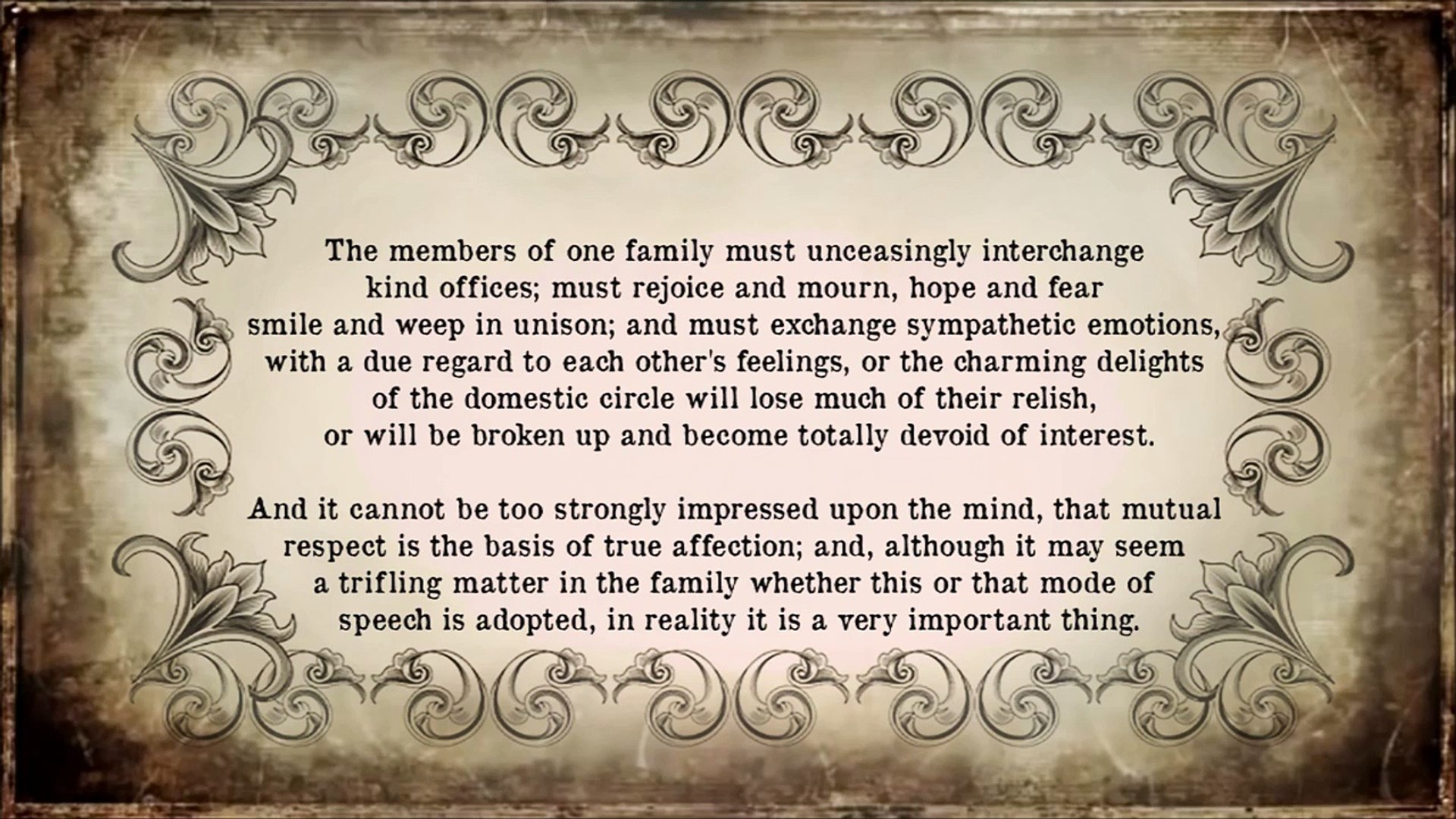 ⁣A Victorian Manuel of Etiquette  - Chapter 1 - Etiquette in the Home Circle [1868]