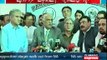 Opposition Leader Khursheed Shah And Imran Khan Media Talk - 16th May 2016