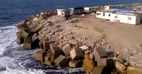 شاطىء اسكندريه ومنظر رائع من فوق كوبرى ستالى