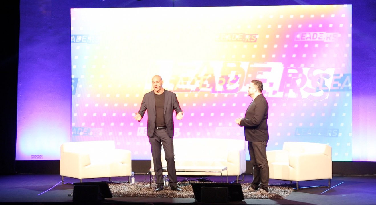 A la conférence de Leade.rs, Loic Le Meur et quelques stars de la Valley à Paris...