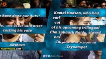 TN Kerala Assembly Polls, Rajinikanth, Kamal Haasan, Mammootty Vote - Filmyfocus.com