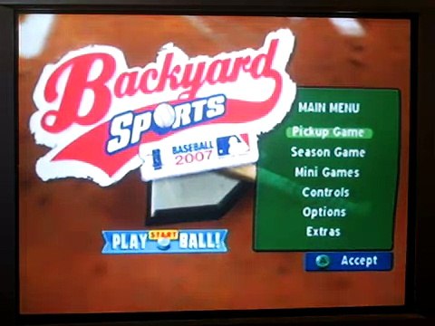 Video Game Battles 20 Backyard Baseball 2007 Video Dailymotion