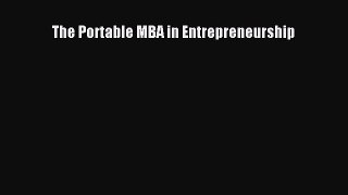 Read The Portable MBA in Entrepreneurship PDF Online
