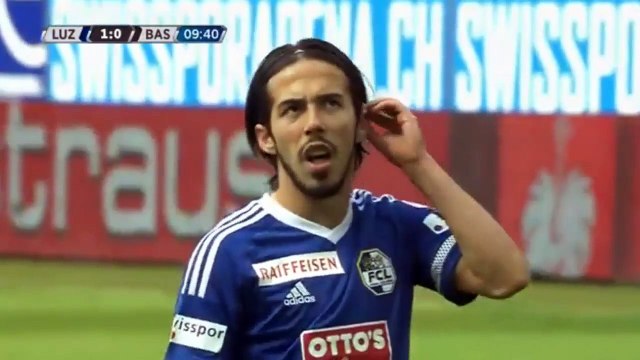 FC Luzern vs FC Basel 2-0 Jakob Jantscher Goal Swiss Super League 16-05-2016 HD