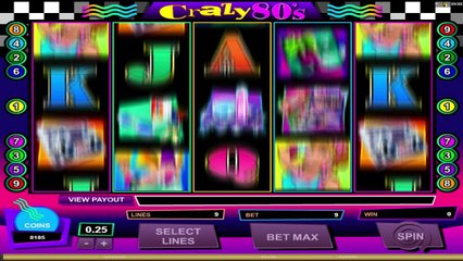 Crazy80's ilmainen kasino kolikkopeli Microgaming Video Esikatselu