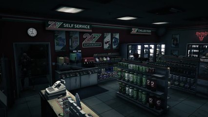 Holding up the store gta 5 rockstar editor